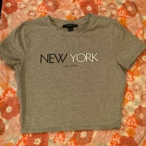 New York Women’s crop top